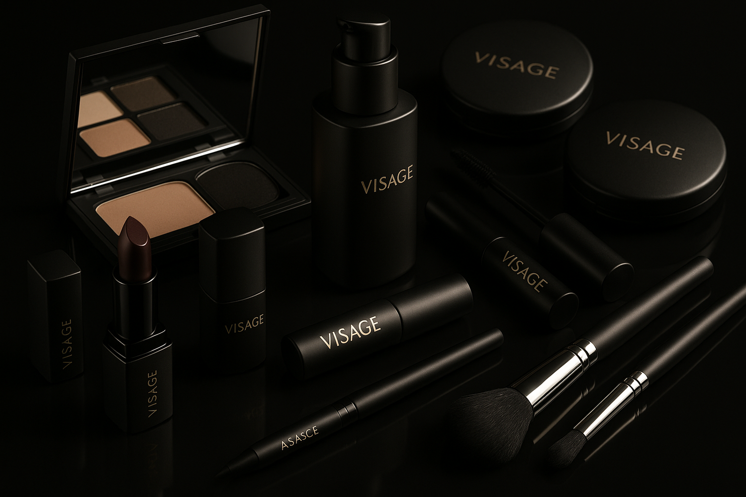 make-up product back color brand named VISAGE